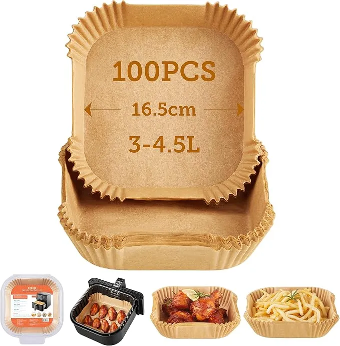 COSORI Papel Horno para Freidora sin Aceite 3-4,5 L