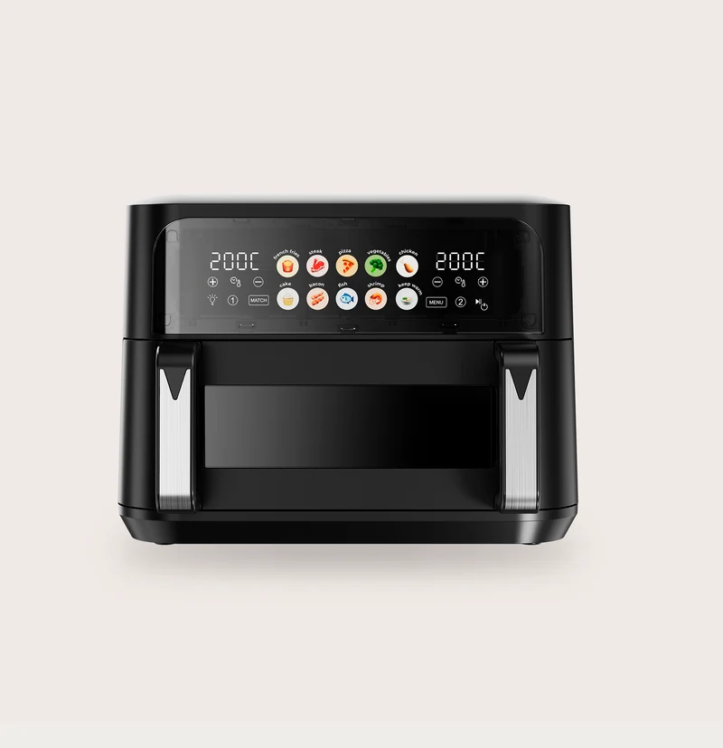 Freidora sin aceite EVVO Tasty Fryer Advance DUO 10L Reacondicionado Clase A