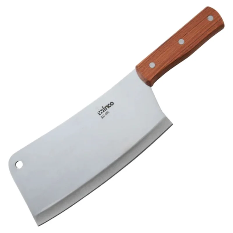 Winco Cuchillo de Cocina Tipo Hacha 8" x 3-1/2