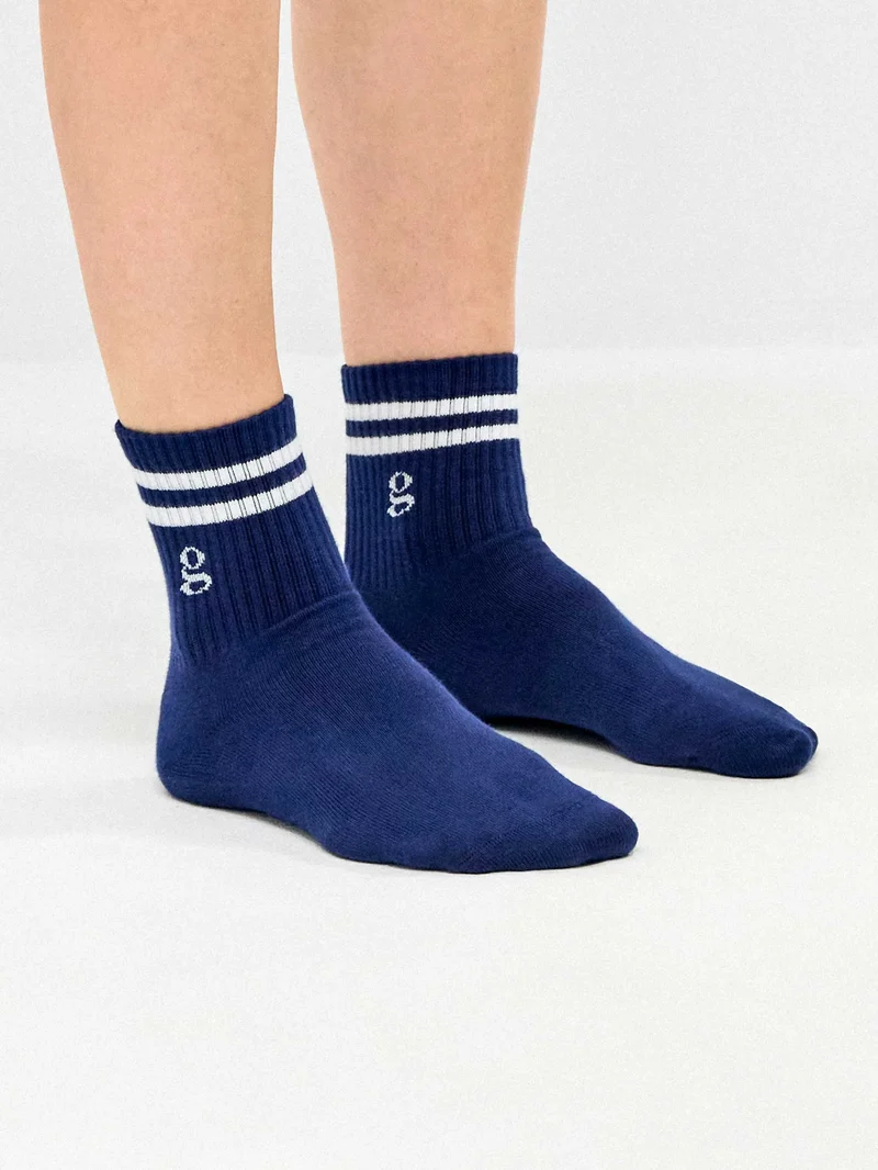 Calcetines deportivos con logo gisela