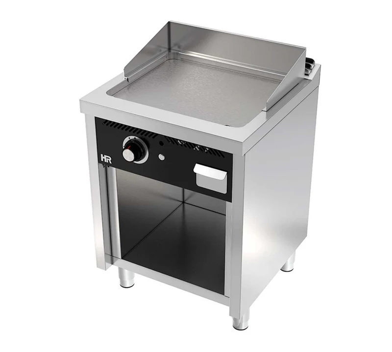 FAINCA HR - S600 FRY TOP DE ACERO DE PIE FT6006E