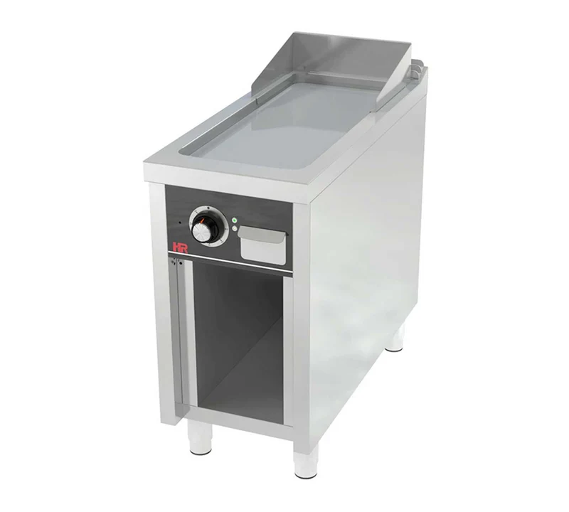 FAINCA HR - S900 FRY TOP ELÉCTRICO CROMO CON ESTANTE FTE9004ECR