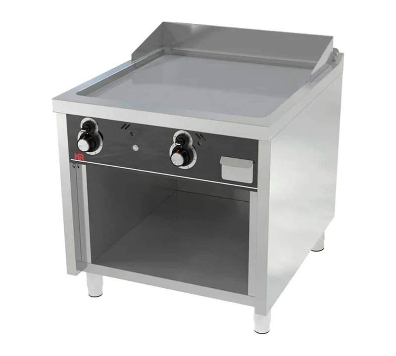 FAINCA HR - S900 FRY TOP CROMO CON ESTANTE FT9008ECR