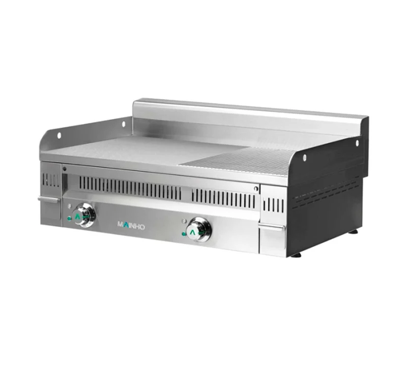 MAINHO - FRY TOP PLR-90ET ACERO SERIE EURO-SNACK PLACA MIXTA