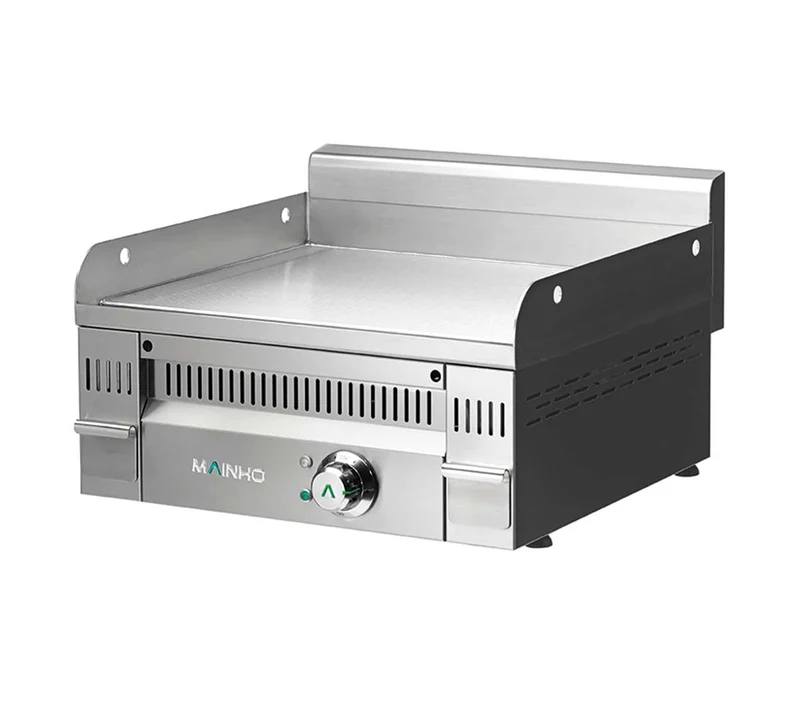 MAINHO - FRY TOP PL-60ET ACERO SERIE EURO-SNACK PLACA LISA