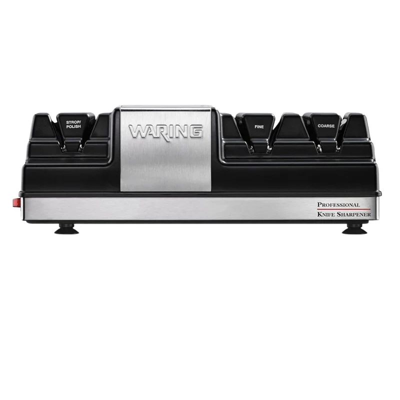 Waring Afilador de Cuchillos Industrial de Tres Estaciones Eléctrico
