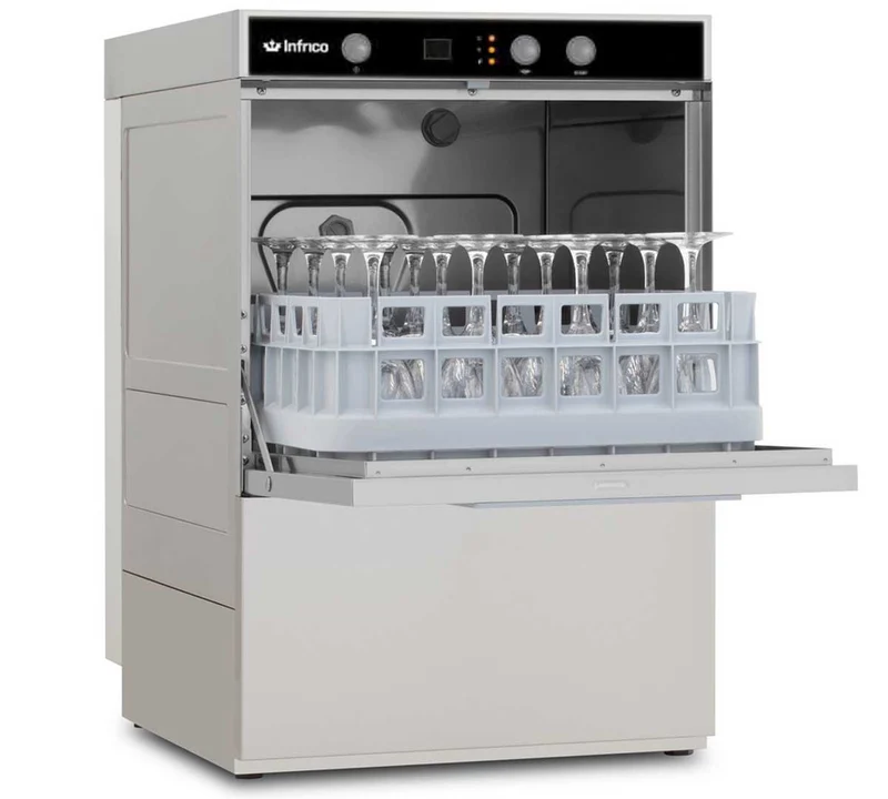 INFRICO - LAVAVASOS LVP 3040 BD - CON BOMBA DE DESAGÜE - CESTA 40 x 40