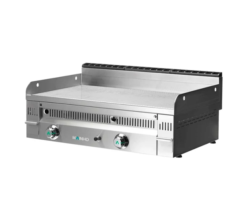 MAINHO - FRY TOP PLRR-90 N ACERO EURO-SNACK PLACA RANURADA