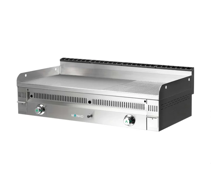 MAINHO - FRY TOP PLR-120 N SERIE EURO-SNACK PLACA MIXTA
