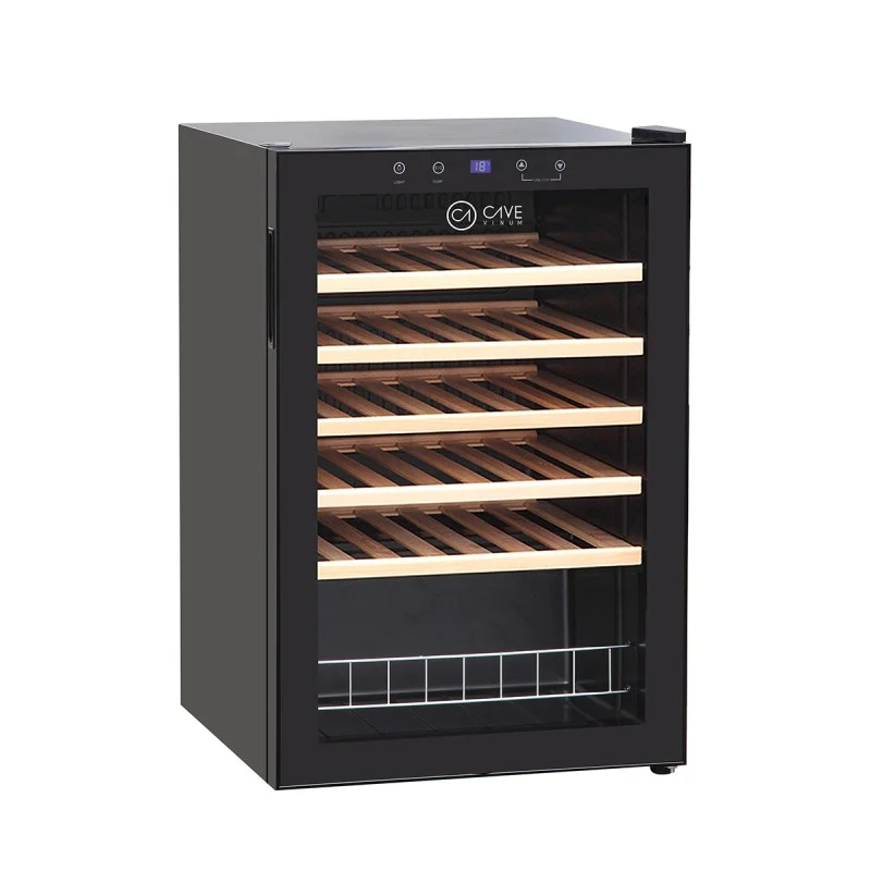 CAVE VINUM - VINOTECA 40 BOTELLAS CON BALDAS DE MADERA CV-40-CWS