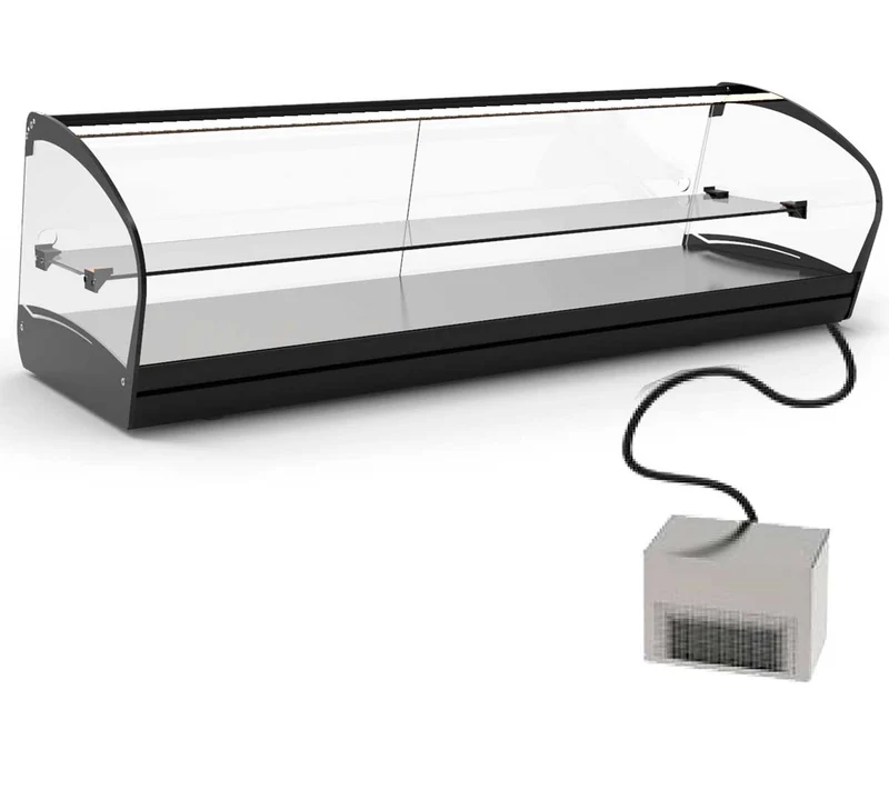 SAYL - VITRINA REFRIGERADA SHARK GRUPO REMOTO CUBA PLANA 2 PISOS