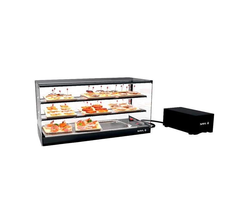SAYL - VITRINA REFRIGERADA LOGIC TRIPLE CUBA PLANA GRUPO REMOTO