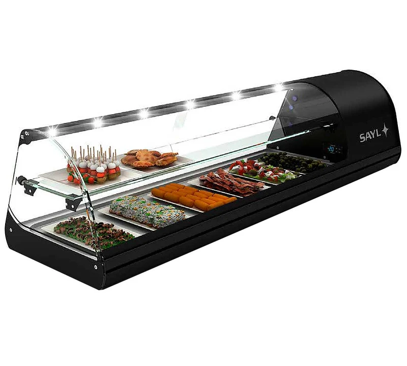 SAYL - VITRINA REFRIGERADA 2 PISOS TAPAS CLASSIC CUBA PLANA