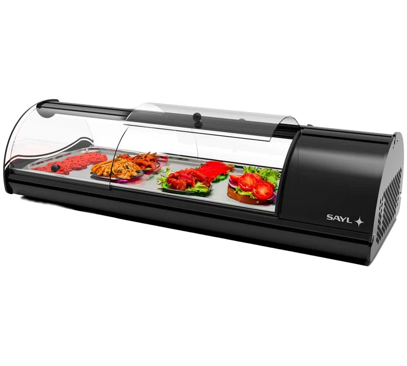 SAYL - VITRINA SELF SERVICE REFRIGERADA TAPAS CUBA PLANA
