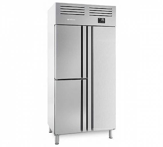 INFRICO - ARMARIO REFRIGERACIÓN GN 1/1 SLIM LINE AGN 603 - 2+1 PUERTAS