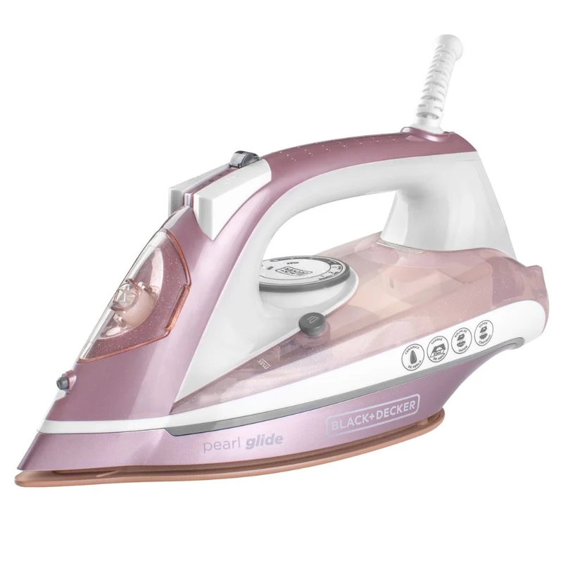 Black + Decker Plancha de Ropa Pearl Glide, IR23972