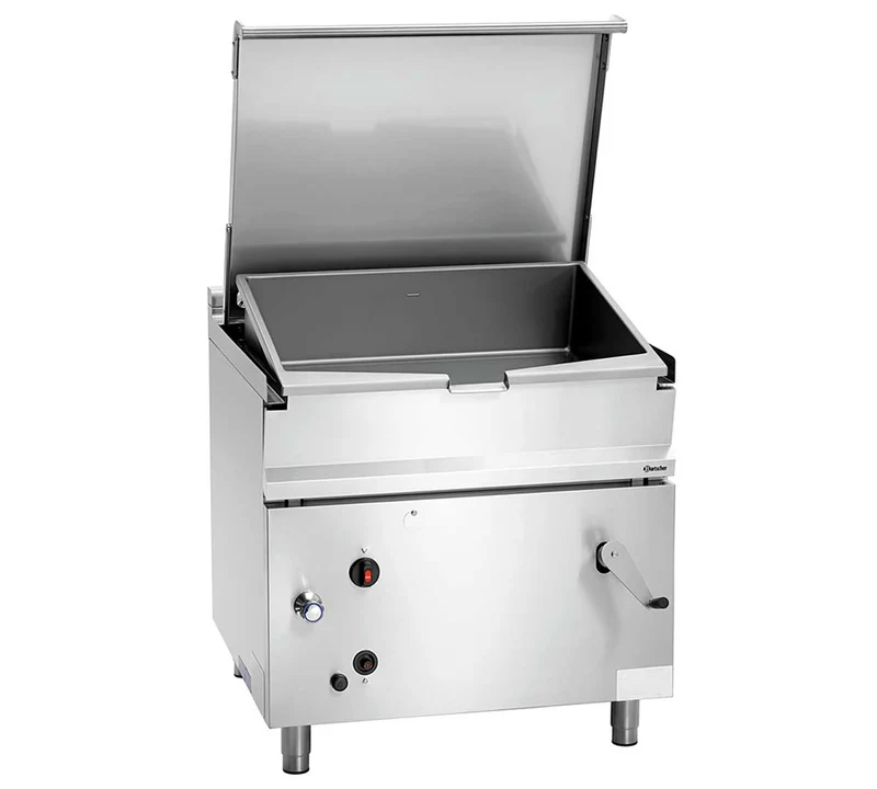 BARTSCHER - SARTÉN BASCULANTE GAS G80LHK - FONDO 90 CM - 80 LITROS