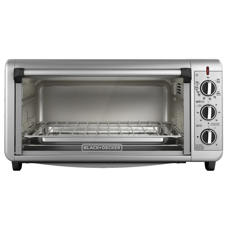Black & Decker Horno de Convección 8 Rebanadas TO3260XSBD