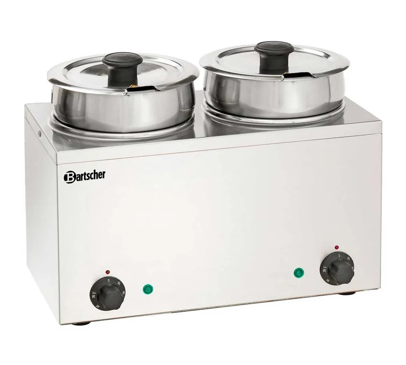 BARTSCHER - BAÑO MARÍA HOTPOT 2 OLLAS DE 3,5 LITROS
