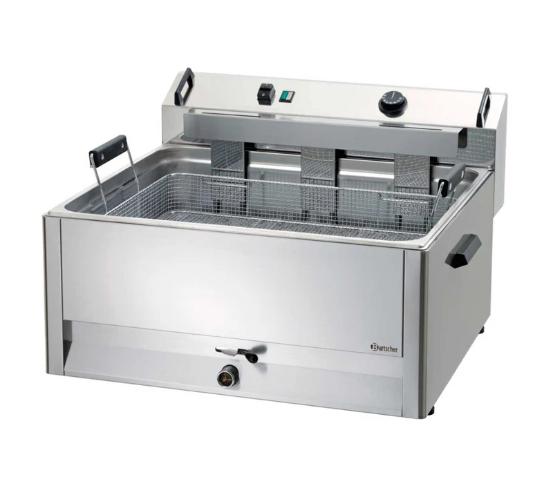 BARTSCHER - FREIDORA PASTELERÍA BF 30E ELÉCTRICA - FONDO 65CM - 1 CUBA 30 LITROS