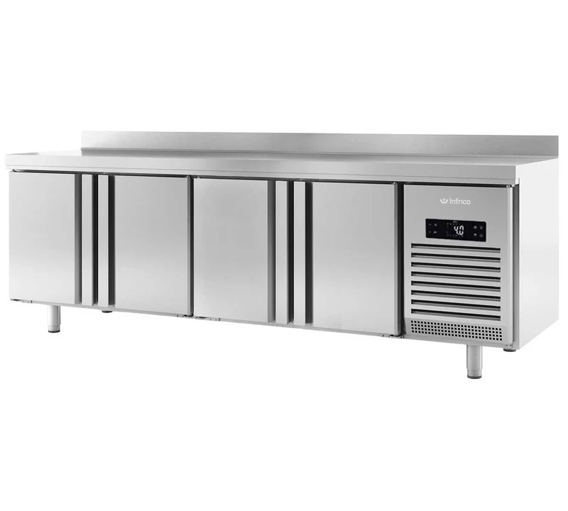 INFRICO - MESA REFRIGERADA 4 PUERTAS GASTRONORM GN 1/1 BMGN 2450 F