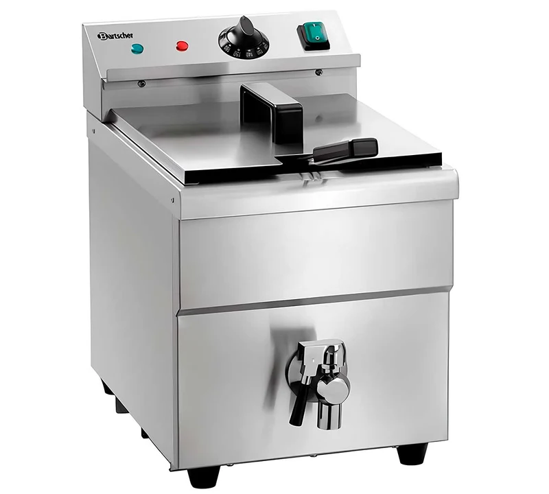 BARTSCHER - FREIDORA INDUCCIÓN 8L PLUS ELÉCTRICA - FONDO 56,5CM - 1 CUBA 8 LITROS