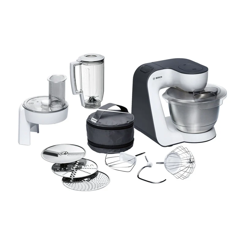 Procesador de Alimentos BOSCH PC-KM 1063 Blanco Negro 700 W