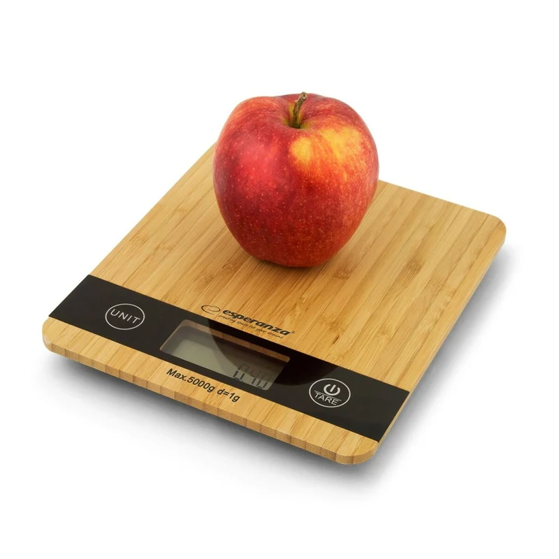 báscula de cocina Esperanza EKS005 Madera 5 kg