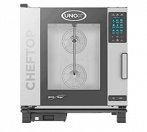 UNOX – HORNO CHEFTOP MIND.MAPS PLUS COUNTERTOP 7 GN 1/1 GAS - XEVC-0711-GPRM