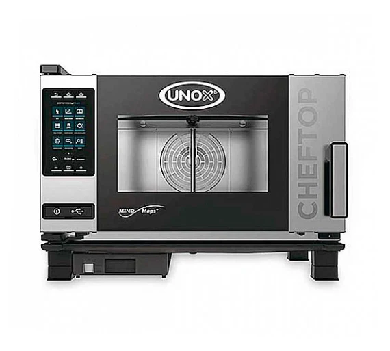 UNOX – HORNO CHEFTOP MIND.MAPS PLUS COUNTERTOP 3 GN 1/1 ELÉCTRICO - XEVC-0311-EPRM