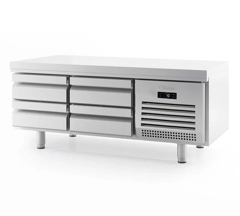INFRICO - MESA REFRIGERADA GASTRONORM GN 1/1 BAJA MSG 1600