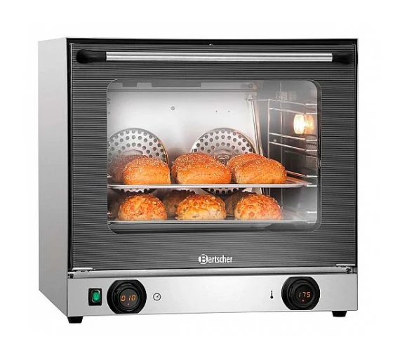 BARTSCHER - HORNO DE CONVECCIÓN AT90-MDI ELÉCTRICO - 4 BANDEJAS 43,8x31,5CM