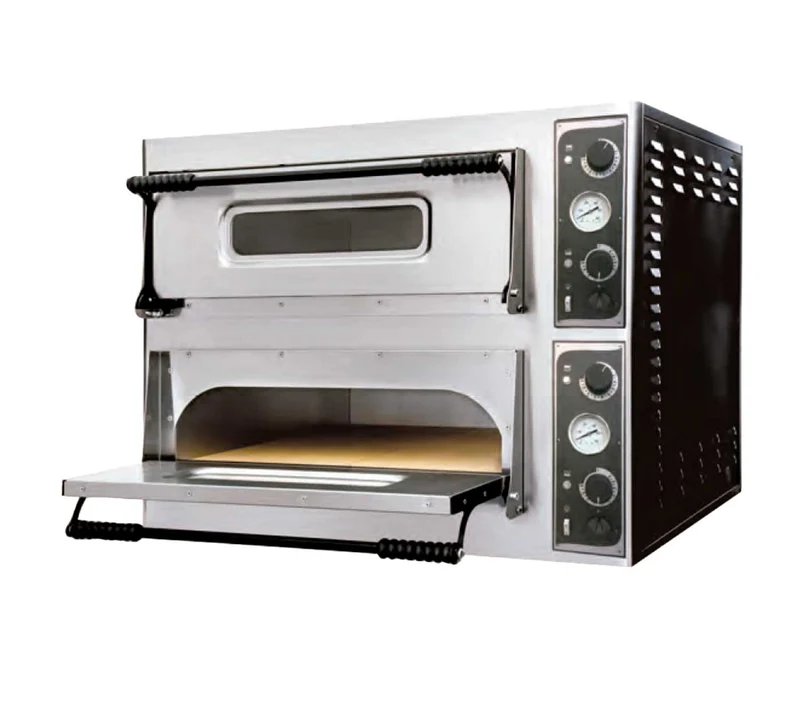 MES FRED - HORNO PIZZA BASIC 44 ANALÓGICO - 2 CÁMARAS - 8 PIZZAS Ø 32CM