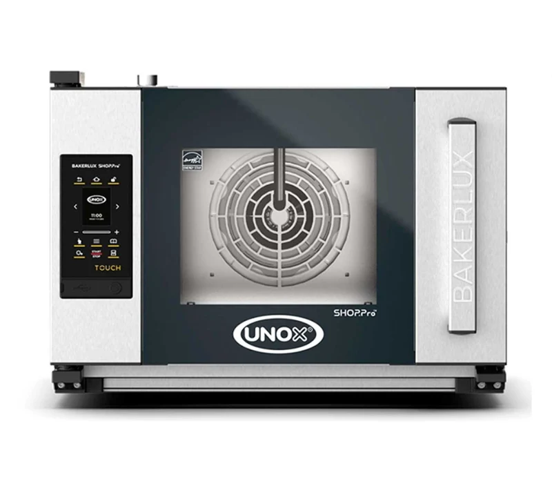 UNOX – HORNO BARKELUX SHOP.PRO STEFANIA MATIC TOUCH- XEFR-03HS-ETRV - Cierre eléctrico y puerta lateral