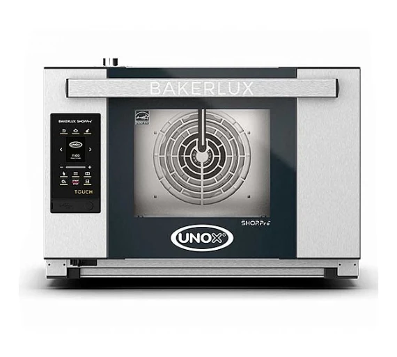 UNOX - HORNO BARKELUX SHOP.PRO STEFANIA TOUCH- XEFR-03HS-ETD V - Cierre manual y puerta abatible