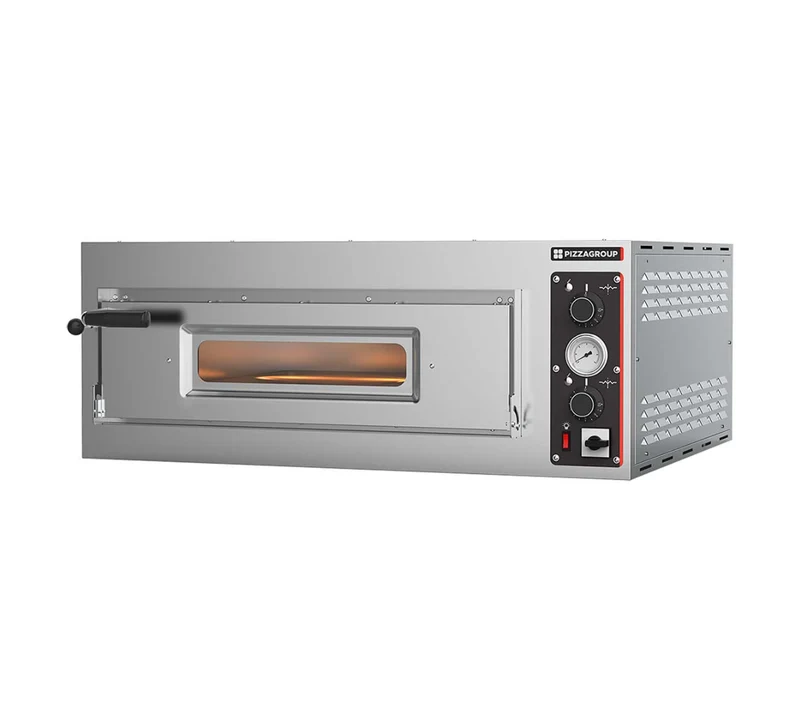 PIZZAGROUP - HORNO PIZZA ENTRY MAX 6 ELÉCTRICO - 1 CÁMARA - 6 PIZZAS Ø 33CM