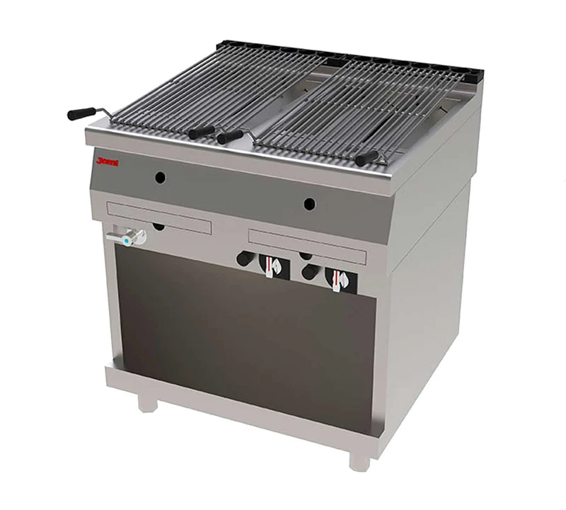 JEMI – PG70/2 PARRILLA A GAS AGUA SERIE 750 – 4 QUEMADORES