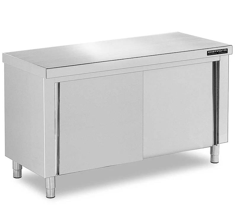 DISTFORM - MUEBLE CENTRAL GAMA 600 CON PUERTAS CORREDERAS