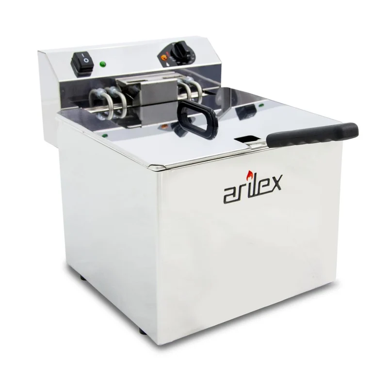 ARILEX - FREIDORA ELÉCTRICA EVOLUTION SIN GRIFO 12 LITROS CON CONTACTOR (7,5kw TRIFÁSICA) EVO12TR