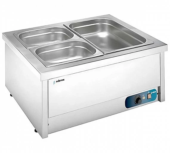 EDENOX - BAÑO MARÍA BMSM-311-S - 3 CUBETAS