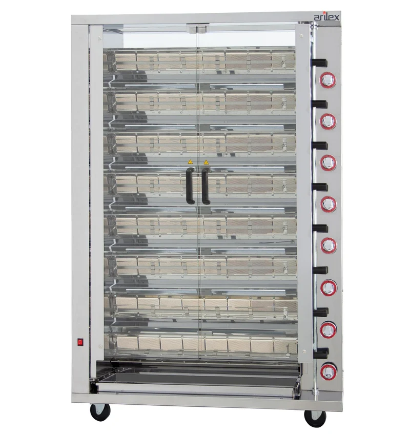 ARILEX - ASADOR VERTICAL 8 ESPADAS 8ASGP - GAS