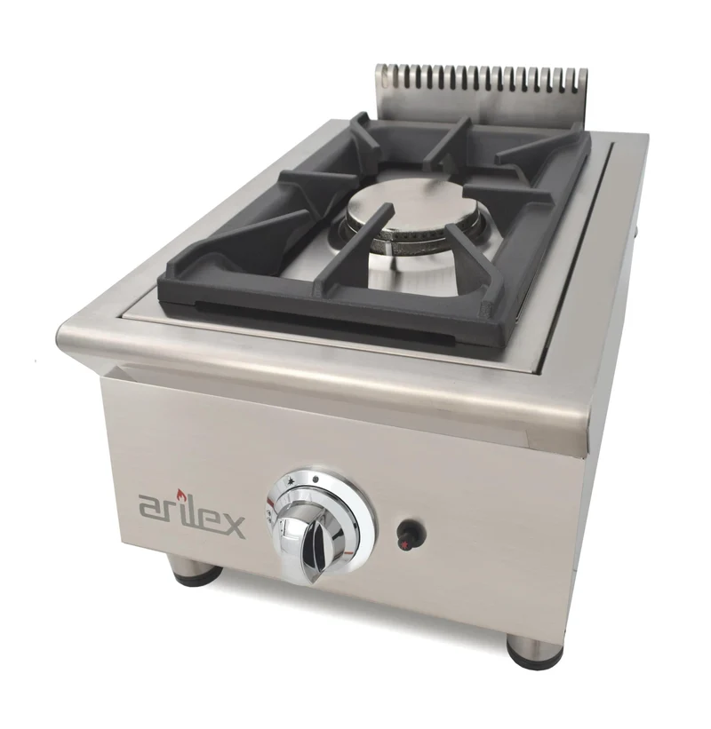ARILEX - COCINA A GAS 2 FUEGOS 5,8+5,8kW LÍNEA 600 70FCGN