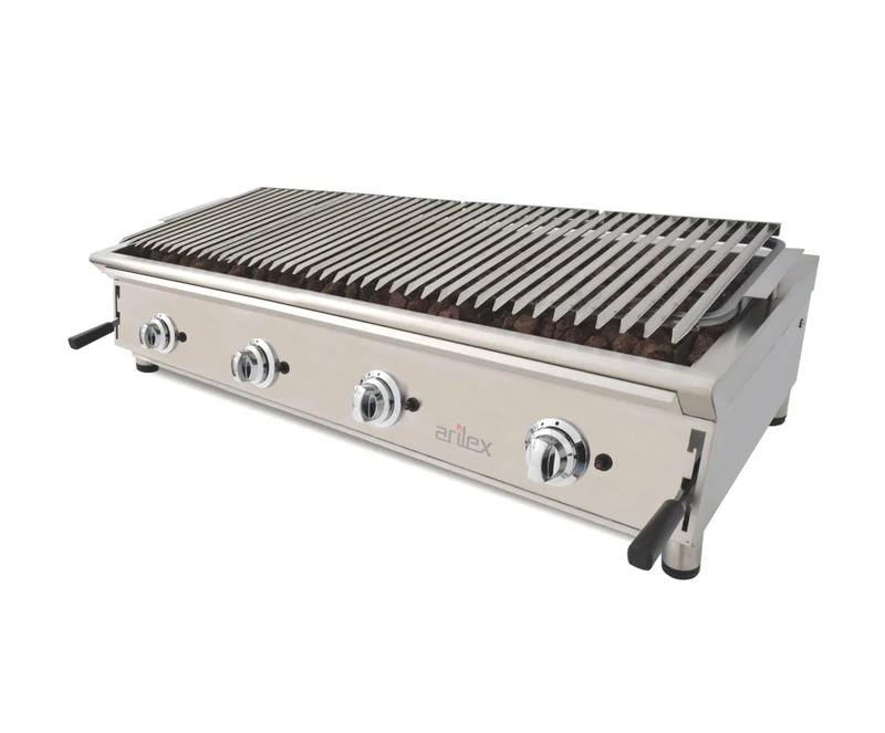 ARILEX - BARBACOA INOX PIEDRA VOLCÁNICA 130BAR