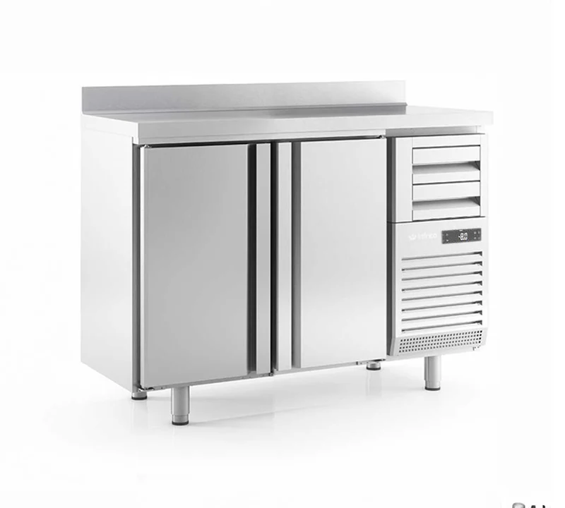 INFRICO - MESA REFRIGERADA FRENTE MOSTRADOR 2 PUERTAS FMPP 1500 II