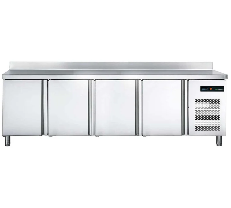 COREQUIP - MESA FRÍA PROFESIONAL SNACK 4 PUERTAS MR25004
