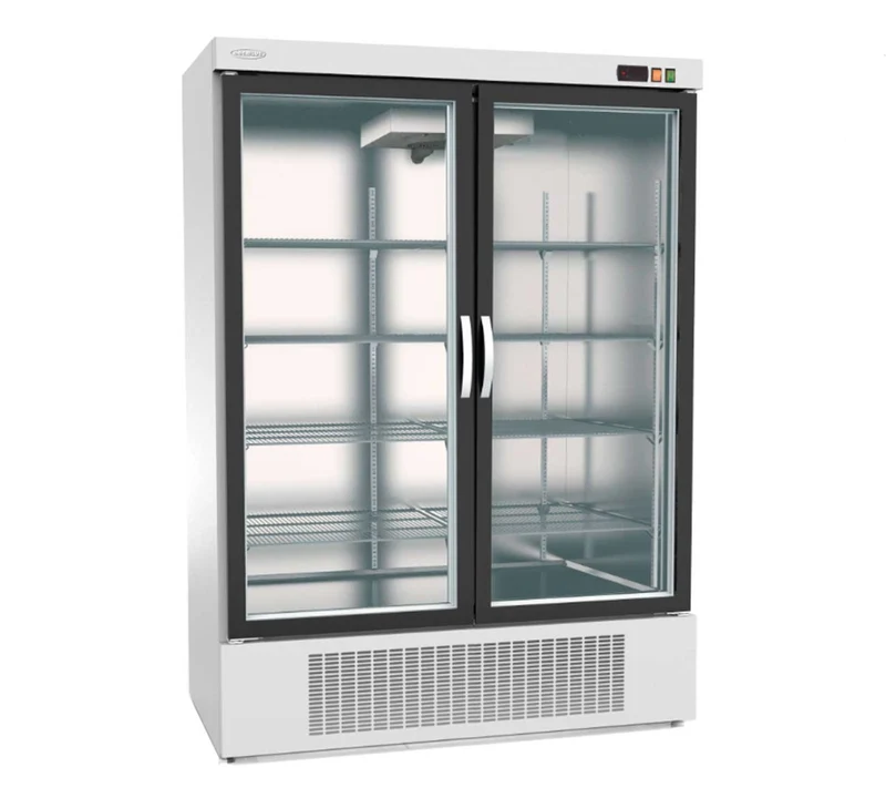 DOCRILUC - EXPOSITOR REFRIGERADO VERTICAL DEBR-1302 BI - BLANCO