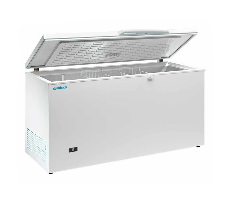 INFRICO - ARCÓN CONGELADOR TAPA ABATIBLE HF 500 AL HC
