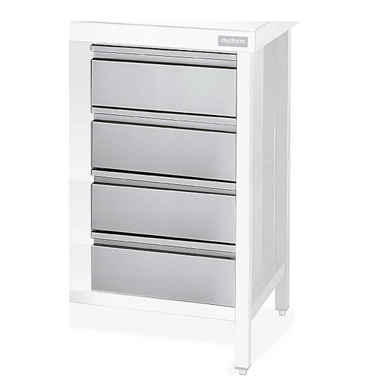 DISTFORM - MODULO DE CAJONES GAMA 700 - 4 CAJONES