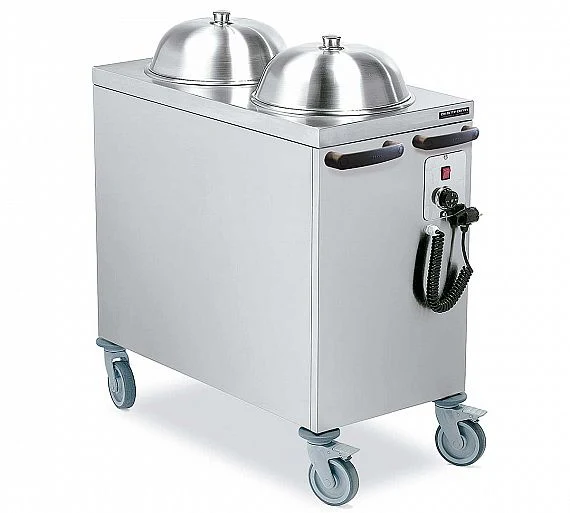 DISTFORM - CARRO CALIENTE DISPENSADOR DE PLATOS - CAPACIDAD 130 PLATOS