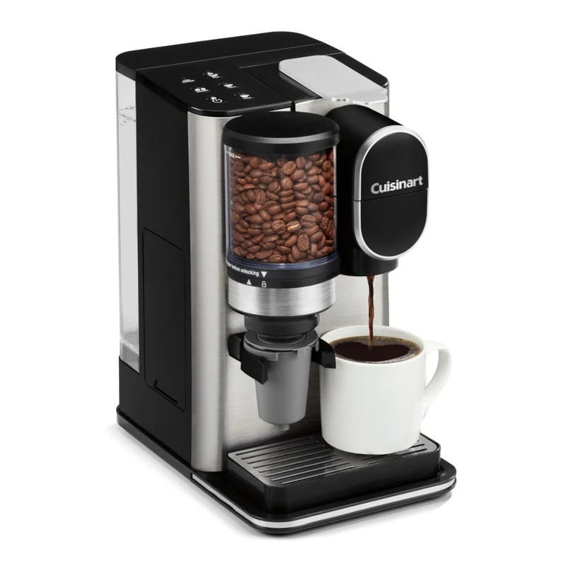 Cuisinart Coffee Maker Eléctrico con Moledor de Café 1 Taza (DGB2)